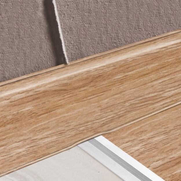 PVC grindjuostė, MASTERLINE, 15x60mm L= 2,20m, Marseille Mat / 430 1