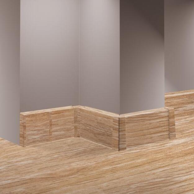 PVC grindjuostė, MASTERLINE, 15x60mm L= 2,20m, Marseille Mat / 430 3
