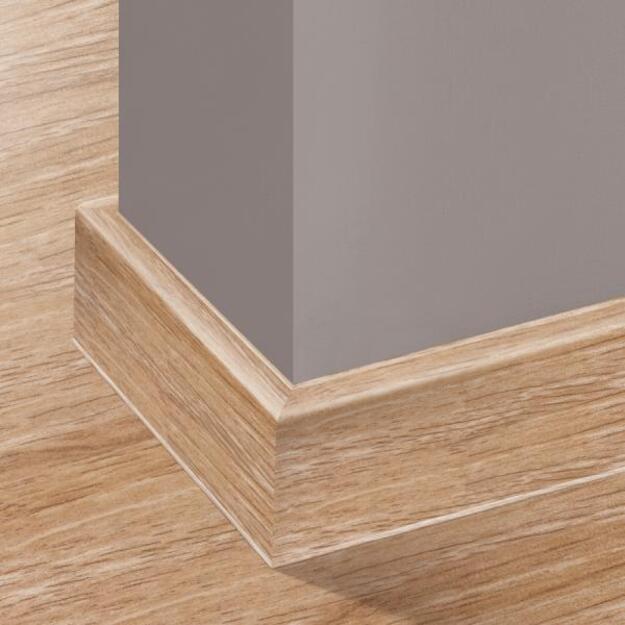 PVC grindjuostė, MASTERLINE, 15x60mm L= 2,20m, Marseille Mat / 430 2