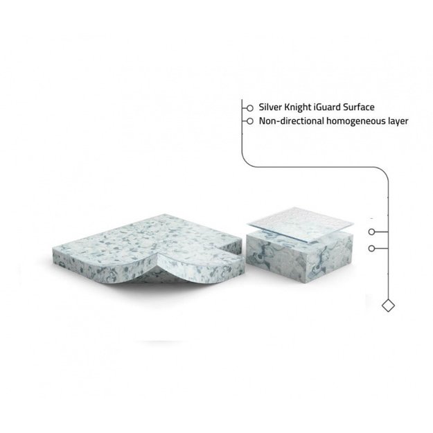 Graboplast, Triumph, Azure, 2m, homogeninė PVC grindų danga 1