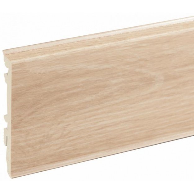 PVC grindjuostė, MASTERLINE, 13x80mm L= 2,20m, Siena Mat / 468