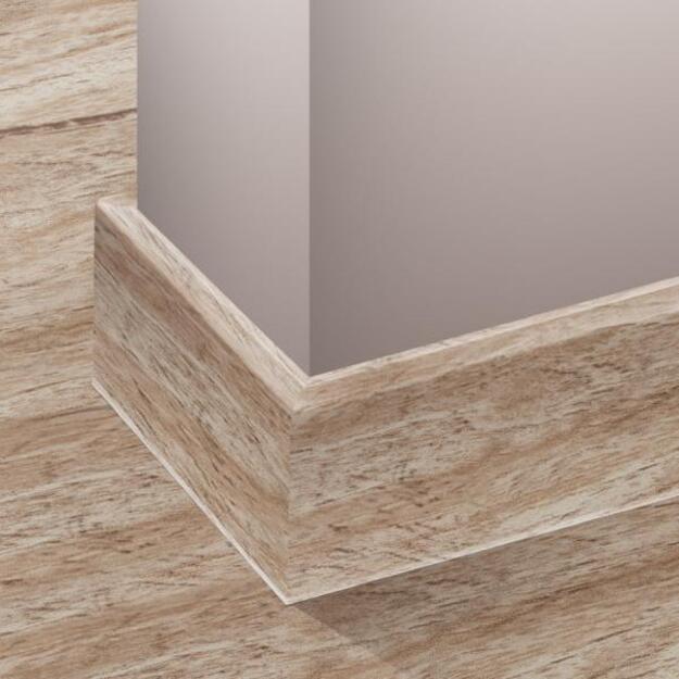 PVC grindjuostė, MASTERLINE, 13x80mm L= 2,20m, Pacyfik Mat / 353 2