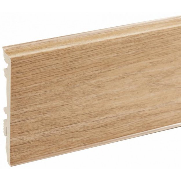 PVC grindjuostė, MASTERLINE, 13x80mm L= 2,20m, Tobacco Mat / 470