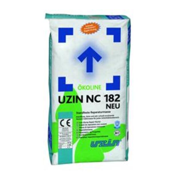 UZIN NC 182 NEW, smulkiagrūdis remontinis greitai džiūstantis glaistas, nuo 0 lygio be storio apribojimų, 20 kg 1