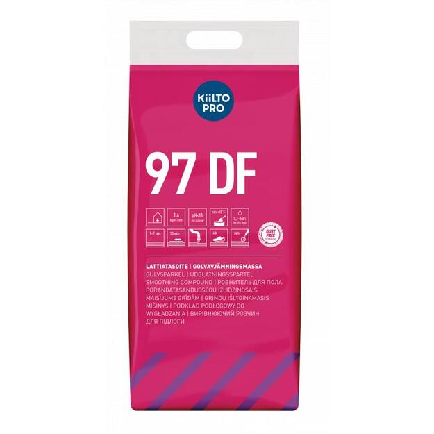 KIILTO 97DF SAVAIME IŠSILYGINANTIS MIŠINYS 20 KG. 1 - 7 MM 1