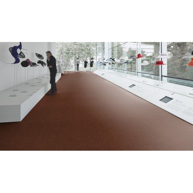 Forbo, Flotex, Metro cinnamon s246030, 2m, 33 klasė, ruloninė kiliminė danga 1