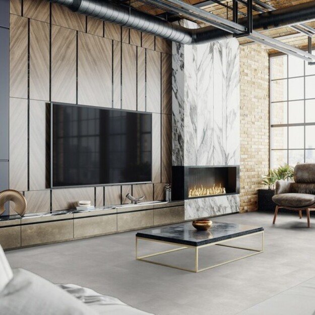 Gerflor, Virtuo, 55 Dry Back, 36070990, Latina Clear, 610x610x2.5 mm, 33kl., klijuojamos LVT vinilinės plytelės 1