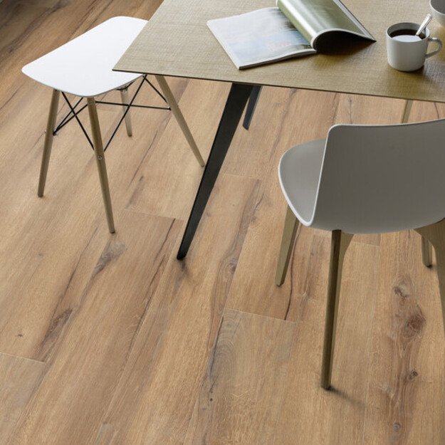 Gerflor, Virtuo, 55 Dry Back, 36131010, Daintree Brown, 230x1500x2.5 mm, 33kl., klijuojamos LVT vinilinės lentelės 2