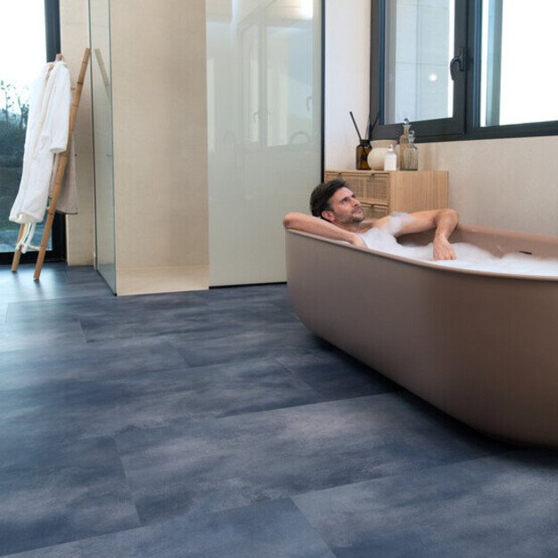 Gerflor, Virtuo, 55 Dry Back, 39021475, Acuarela Ink, 496x996x2.5 mm, 33kl., klijuojamos LVT vinilinės plytelės 1